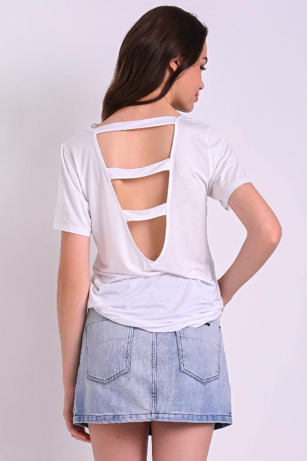 T-SHIRT ALONGADA CON SILK