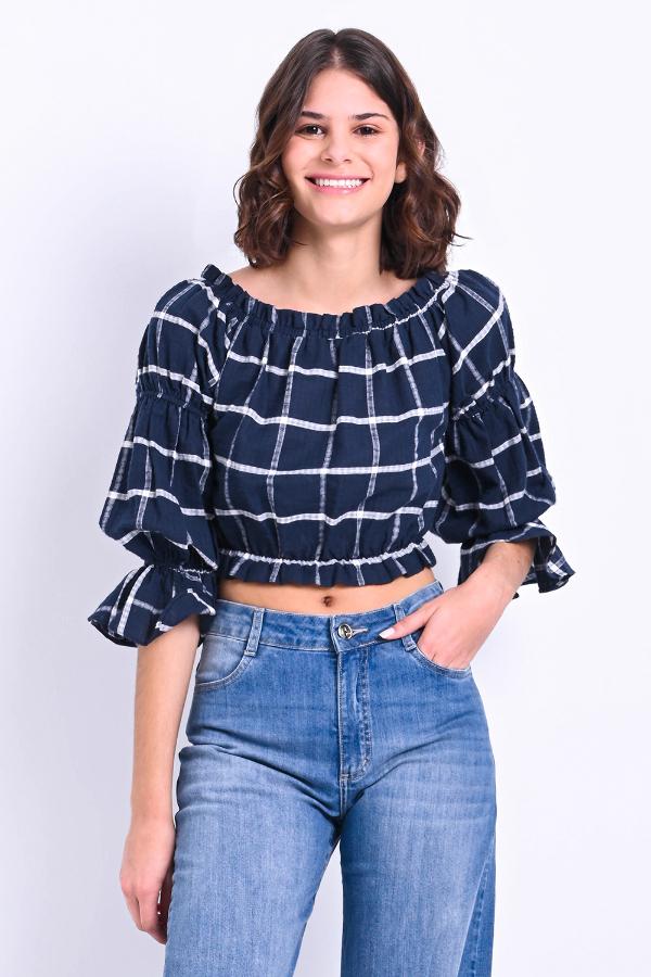 BLUSA CROPPED GITANA