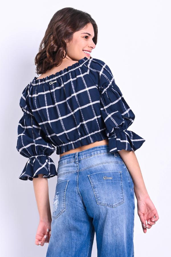 BLUSA CROPPED GITANA