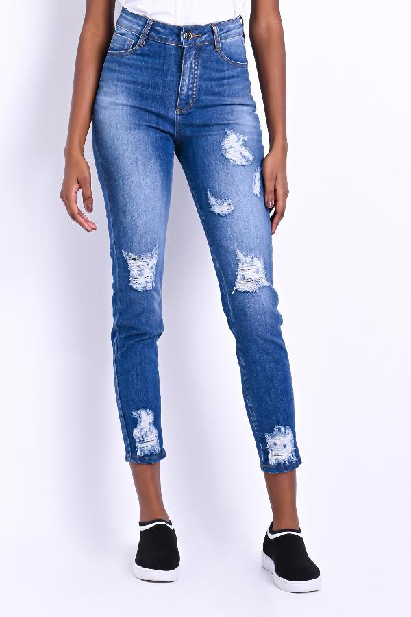 PANTALÓN SKINNY DESTROYED