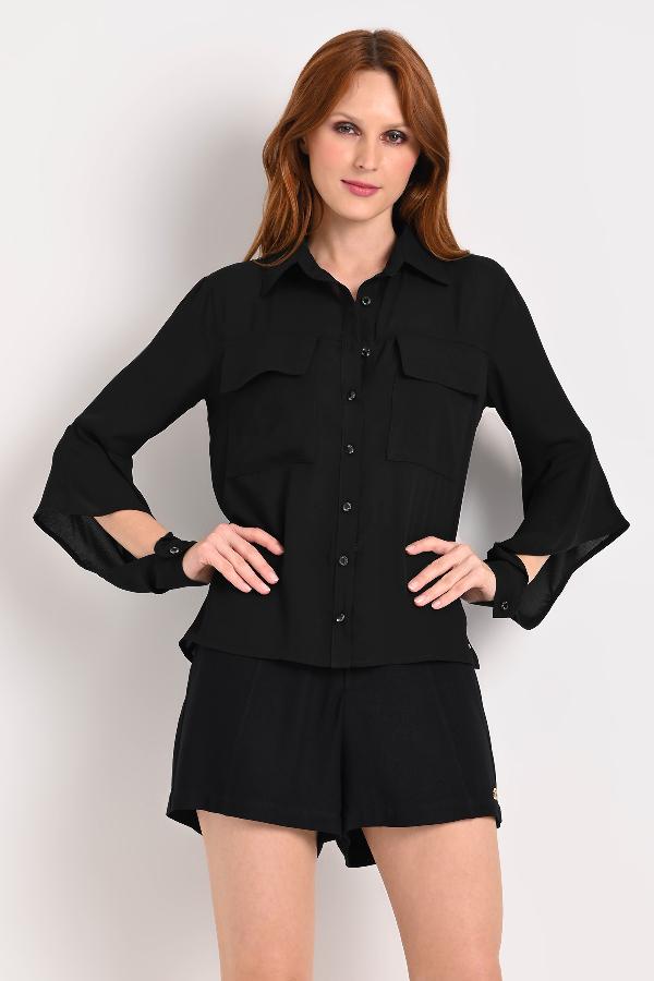 CAMISA CON ABERTURA MANGA