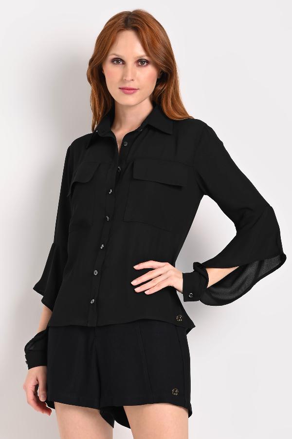 CAMISA CON ABERTURA MANGA