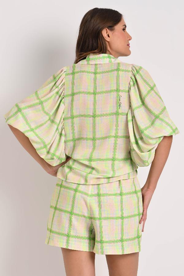 CAMISA MANGA AMPLIA