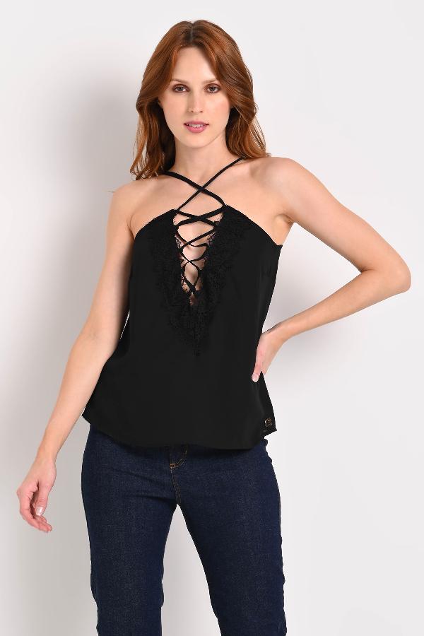 MUSCULOSA CON VOLADOS