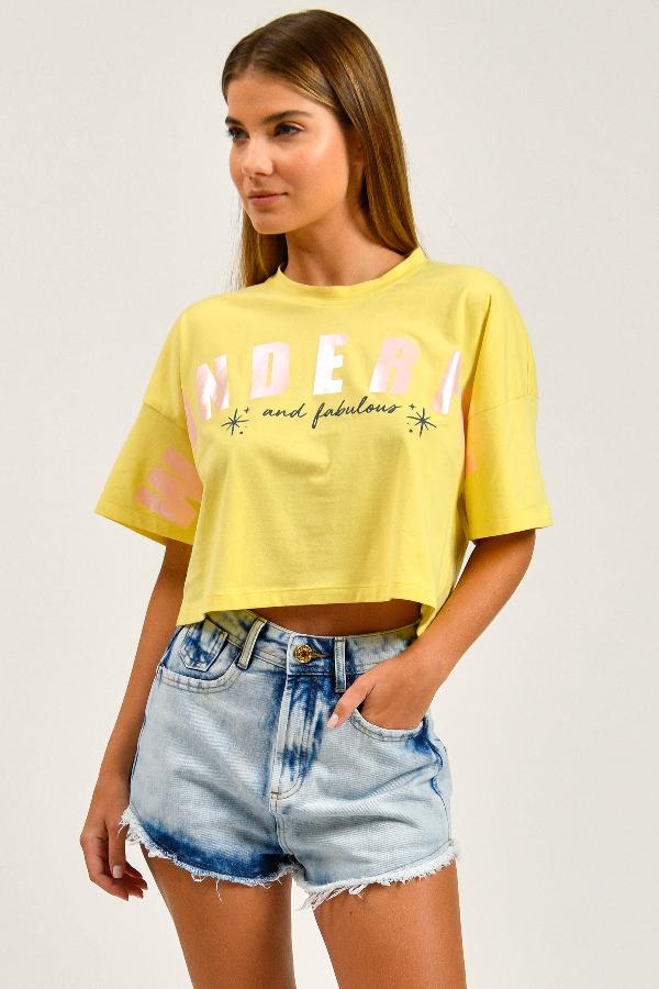 T-SHIRT CROPPED