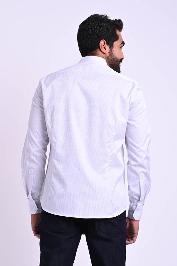 CAMISA MANGA LARGA SIGNATURE MICRO AJEDREZ RAPHAEL STEFFENS VERANO 2023