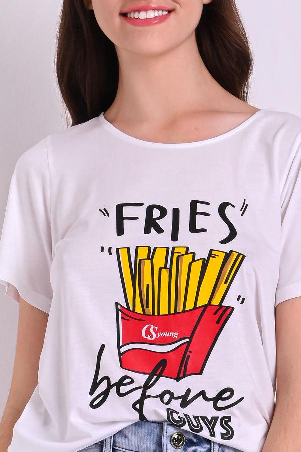 T-SHIRT ALONGADA CON SILK