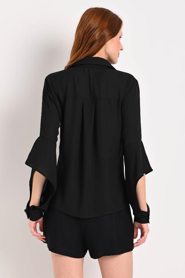 CAMISA CON ABERTURA MANGA